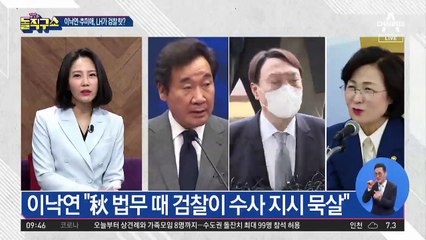 이낙연-추미애, LH 사태도 ‘검찰 탓’