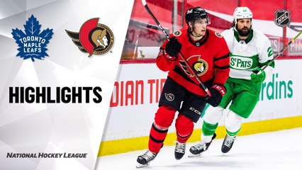 Maple Leafs @ Senators 3/14/21 | NHL Highlights