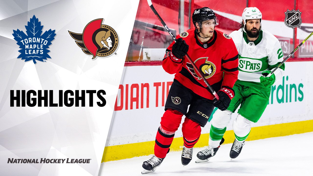 Maple Leafs @ Senators 3/14/21 | NHL Highlights