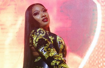 Megan Thee Stallion tearfully accepts Grammy