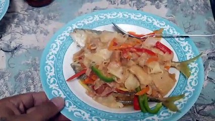 iscabetse with crunch bread dinner time