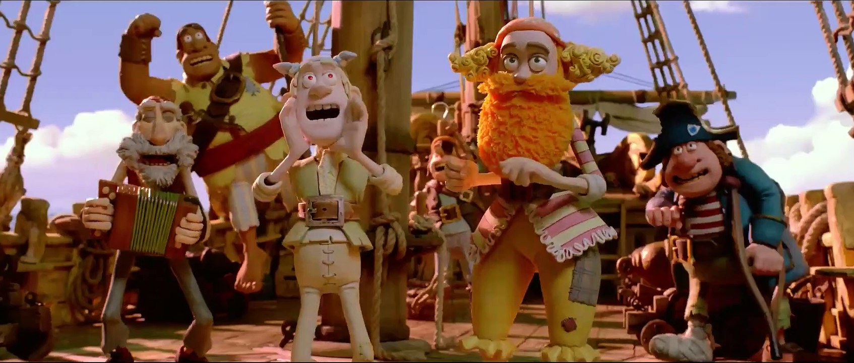 DIE PIRATEN EIN HAUFEN MERKWÜRDIGER TYPEN