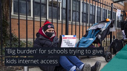 'Big burden' for schools trying to give kids internet access, and other top stories in health from March 15, 2021.
