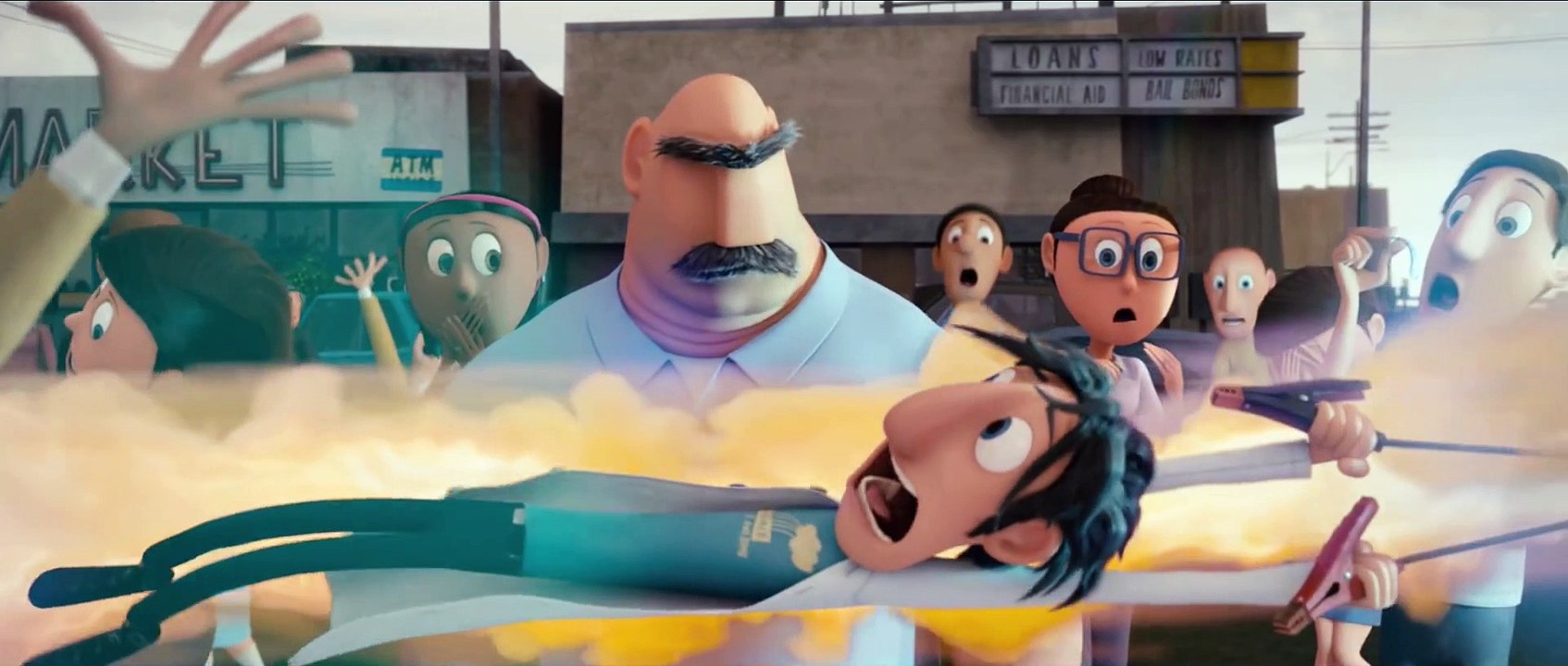 Wolkig mit Aussicht auf Fleischbällchen Film