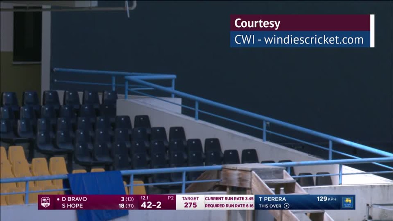 Bravo century secures series sweep for West Indies