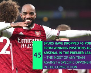 Gunners stun Spurs on derby day