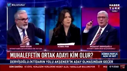 Canlı yayında ''yandaş medya'' kavgası