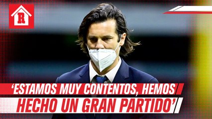 Santiago solari: “Estamos muy contentos, hemos hecho un gran partido"