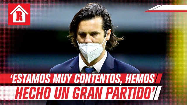 Santiago solari: “Estamos muy contentos, hemos hecho un gran partido