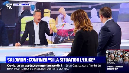 L’édito de Matthieu Croissandeau : Confiner "si la situation l'exige' selon Salomon - 15/03