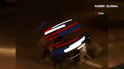 Antalya Muratpaşa'da sokak ortasında bayıltan dayak