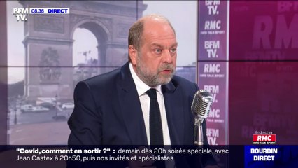 Éric Dupond-Moretti: "0,03% de la population pénale" est touchée par le Covid-19 et 700 détenus sont vaccinés