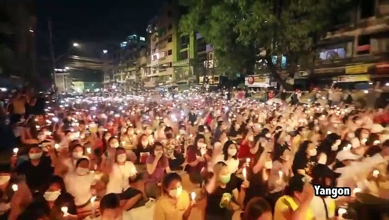 #Burma situation || Civil disobedience in Myanmar against Military Junta