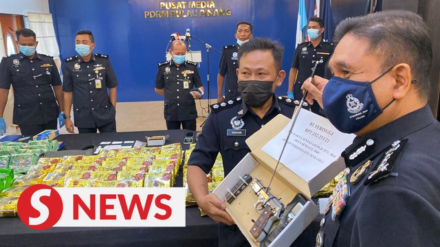 Cops seize RM5.2mil worth of drugs in two raids in Penang