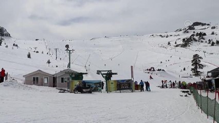 Kartalkaya'da kayak sezonu nisanda da devam edecek