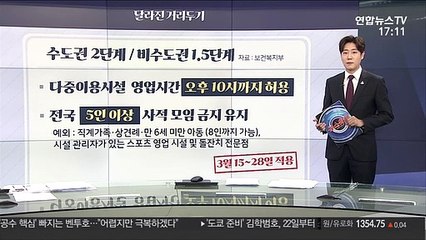 [그래픽뉴스] 달라진 거리두기