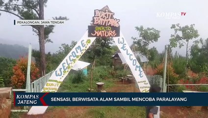 Sensasi, Berwisata Alam Sambil Mencoba Paralayang