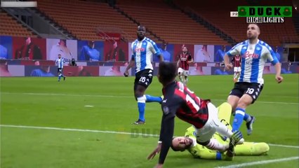 Milan VS Napoli 0-1 Highlights & Goals 2021 HD