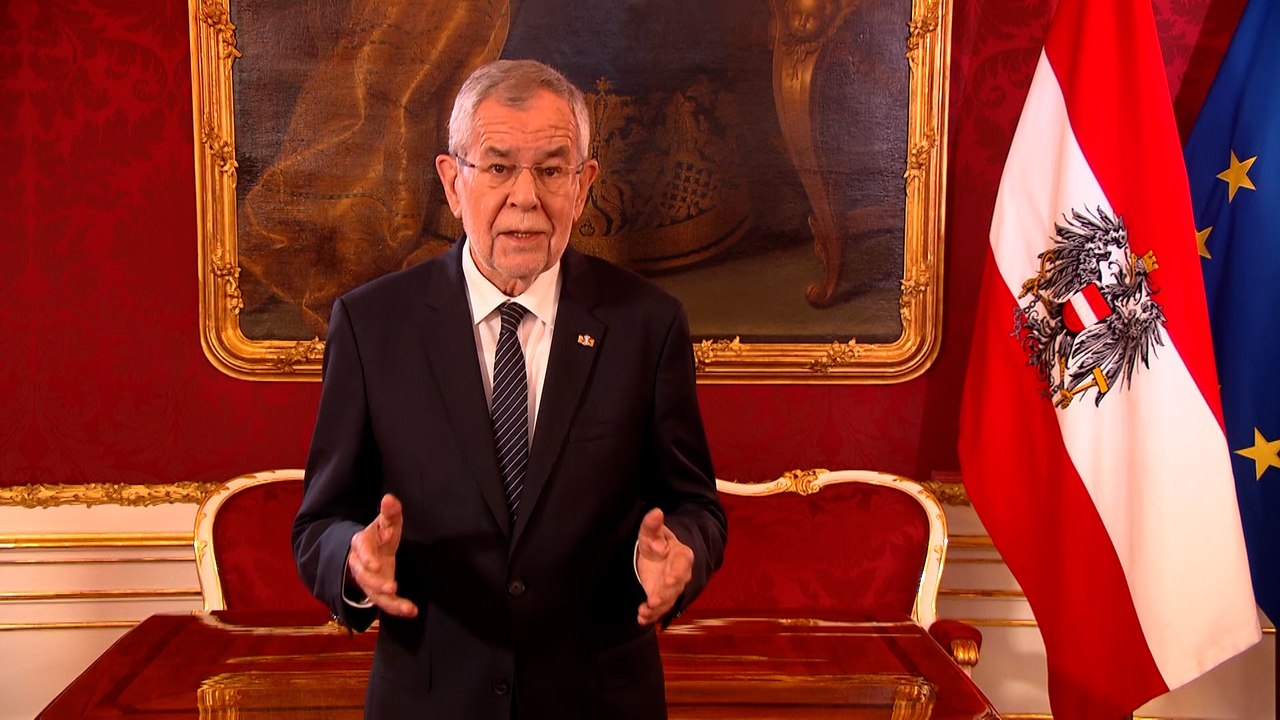 Ein Jahr Pandemie: Van der Bellen hält TV-Ansprache