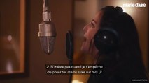 Camille Lellouche, déchirante, chante contre les violences conjugales