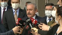 Meclis Başkanı Mustafa Şentop, gazetecilerin gündeme ilişkin sorularını cevapladı