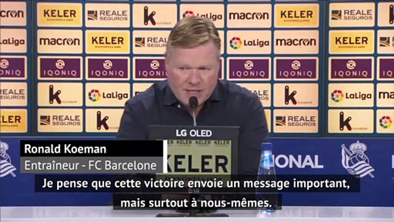Koeman : "cette victoire envoie un message impo...