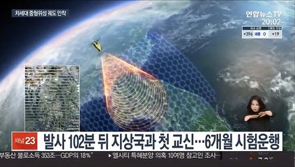차세대 중형위성 발사 성공…민간 우주개발 시동