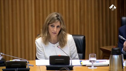 Un diputado del PP, a Yolanda Díaz: "En Podemos las mujeres solo suben en el escalafón si se agarran bien fuerte a una coleta"