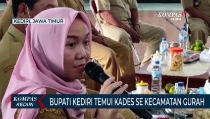 Bupati Kediri Dengarkan Keluhan Sejumlah Kepala Desa