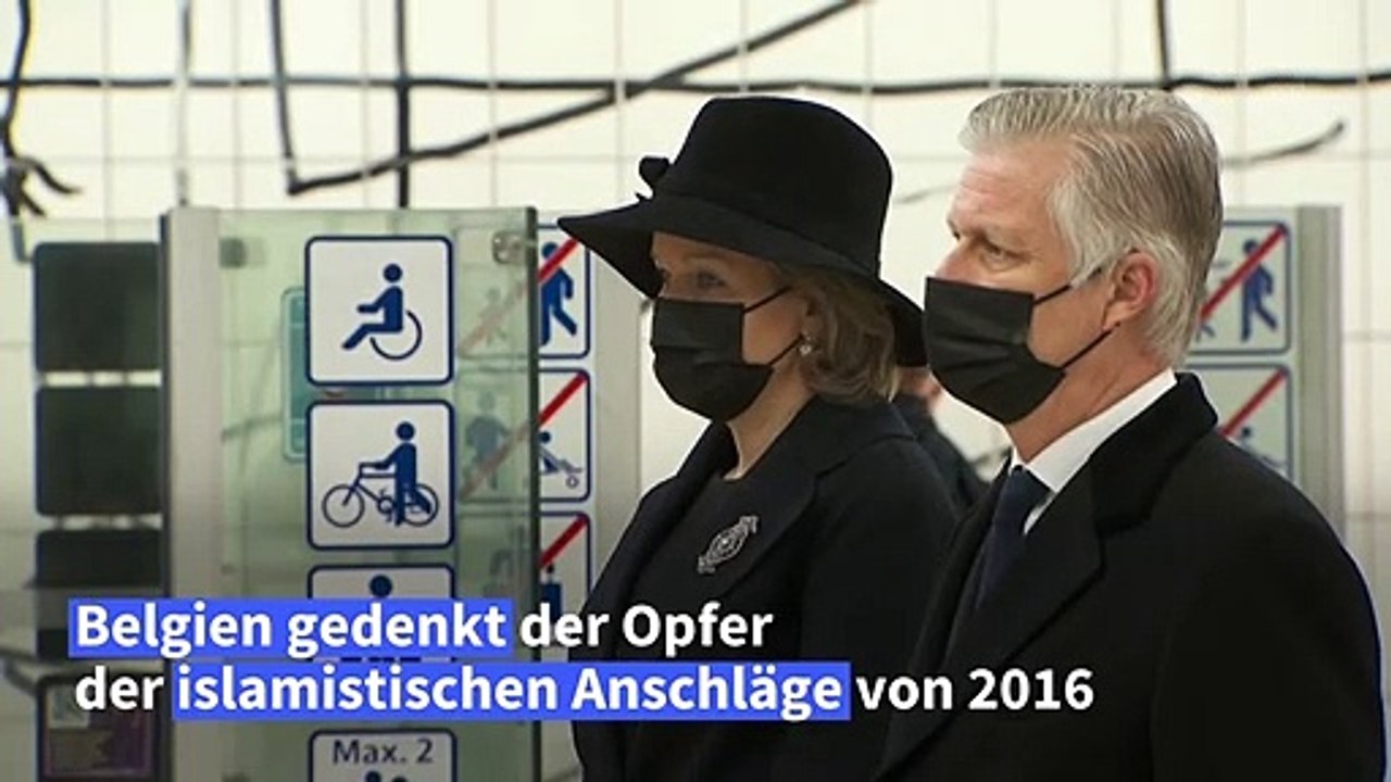 Belgien erinnert an Anschläge von 2016