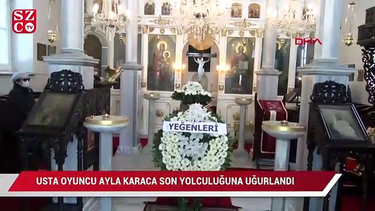 Usta oyuncu Ayla Karaca son yolculuğuna uğurlandı
