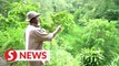 Indonesian eco-warrior turns arid hills green