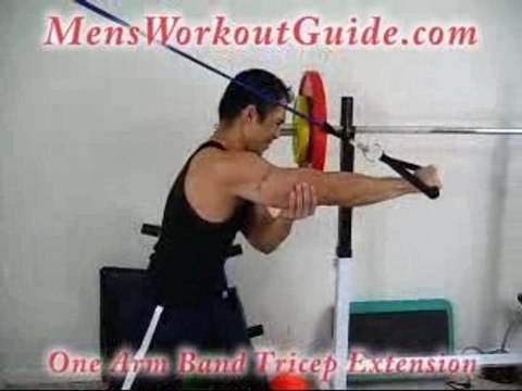 Exercise of the Day: One Arm Band Tricep Extension