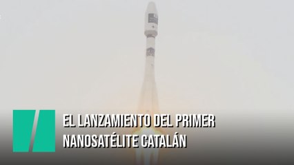 El primer nanosatélite catalán llega al espacio lanzado por Rusia