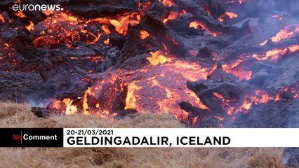 Los equipos de rescate temen por la seguridad de los visitantes de la erupción de Geldingadalir