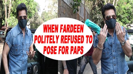 When Fardeen Khan politely refused to pose for the paparazzi