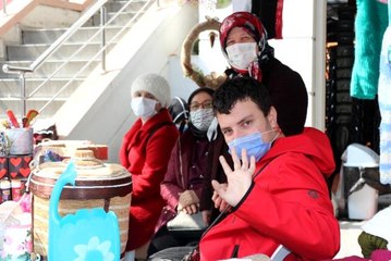 Özel bireylerin el emeği tezgahlarında yok yok