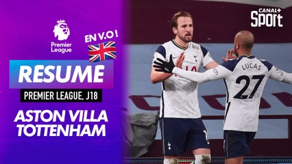 Le résumé d'Aston Villa / Tottenham en VO - Premier League J18