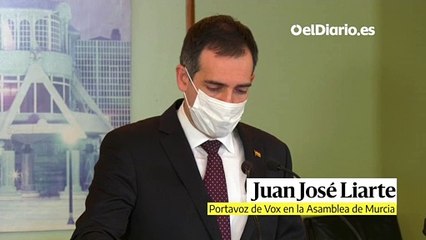 Los díscolos de Vox evitan decir si apoyarán o no la moción de censura en Murcia, pero respaldan a los tránsfugas