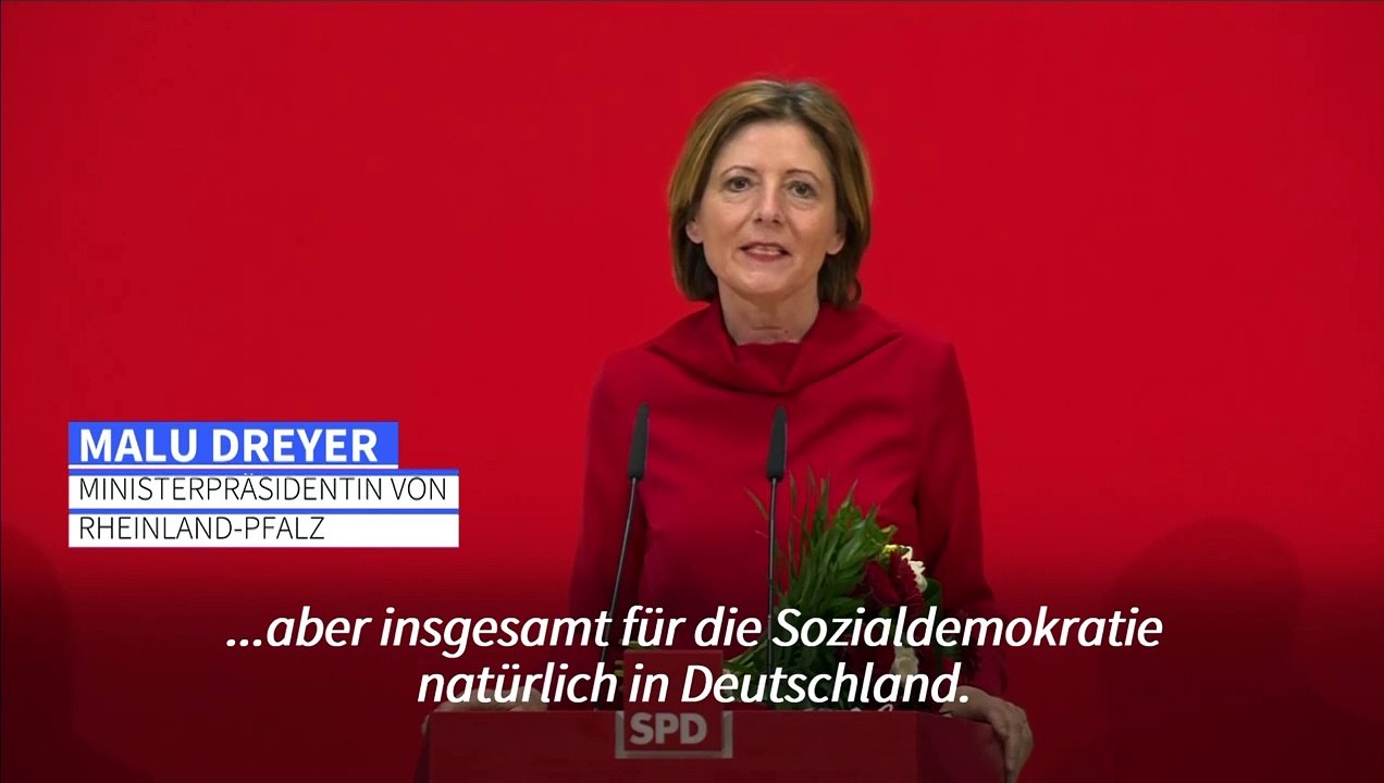 Dreyer sieht in Wahlsieg positives Signal für Bundestagswahl