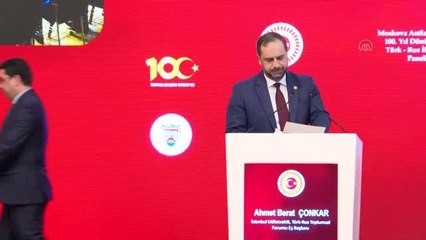 "16 Mart 1921 Moskova Antlaşması'nın 100. Yıl Dönümünde Türk-Rus İlişkileri" paneli