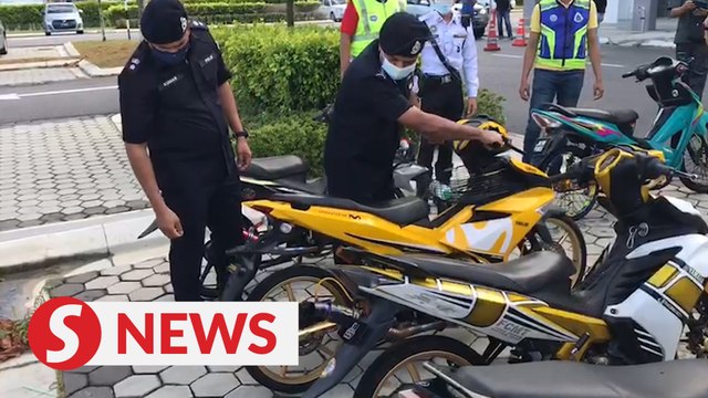 Police clamping down on illegal bike racing hotspots in Johor