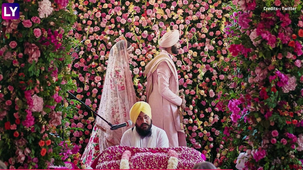 Jasprit & Sanjana Wedding First Photos: जसप्रीत बुमराहने संजना गणेशनशी  बांधली लग्नगाठ; पाहा फोटो