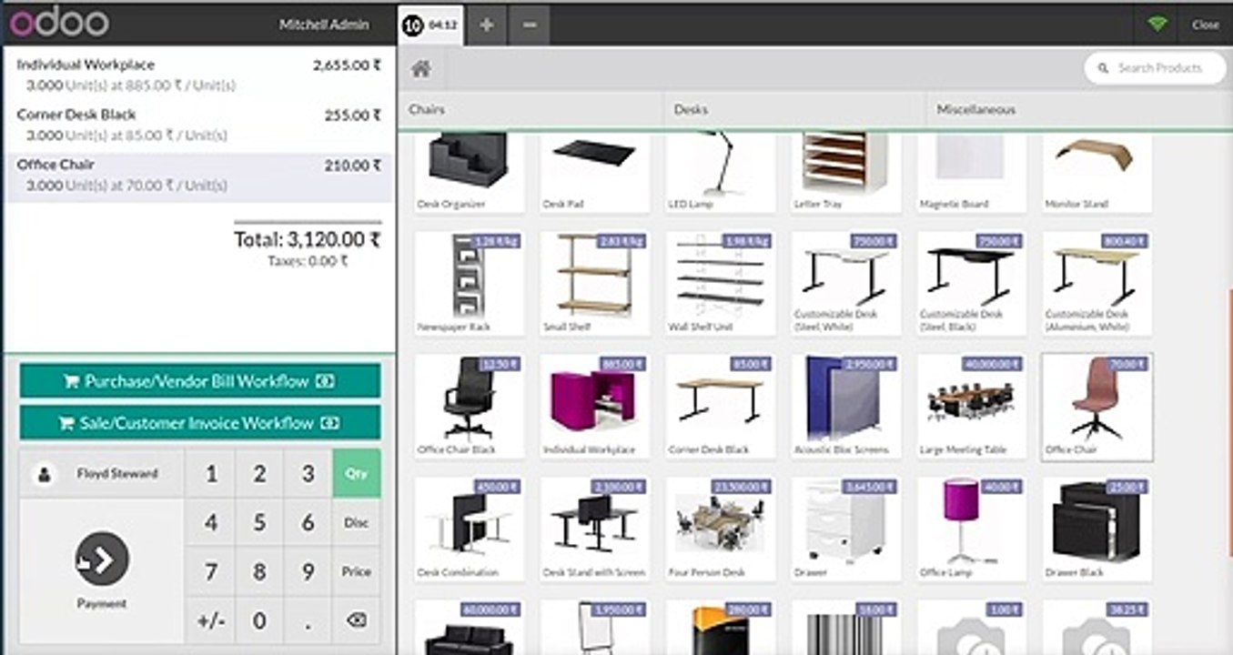 Point Of Sale | Create all Backend Operation Easily | Odoo  Apps Features