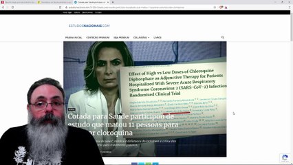 Cotada para substituir Pazuello participou de "estudo assassino" de Manaus