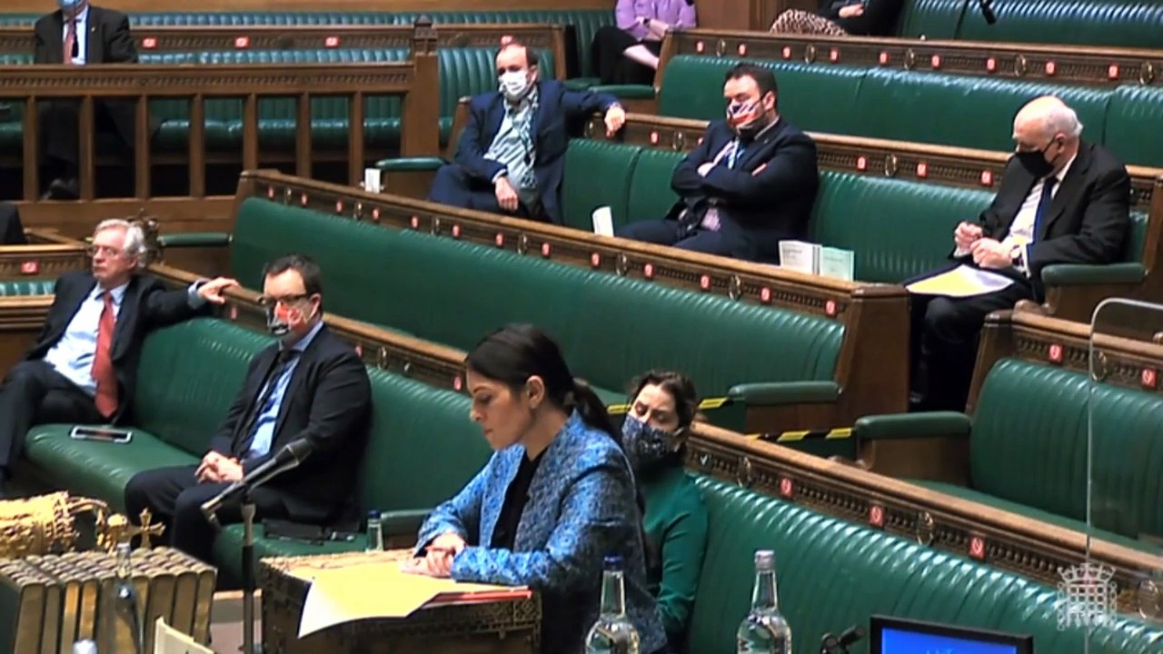 Home Secretary Priti Patel says she 'feels as strongly as anyone' about the issues raised by Sarah Everard case as she announces review into police handling of Clapham vigil