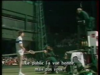 John Mcenroe en colère
