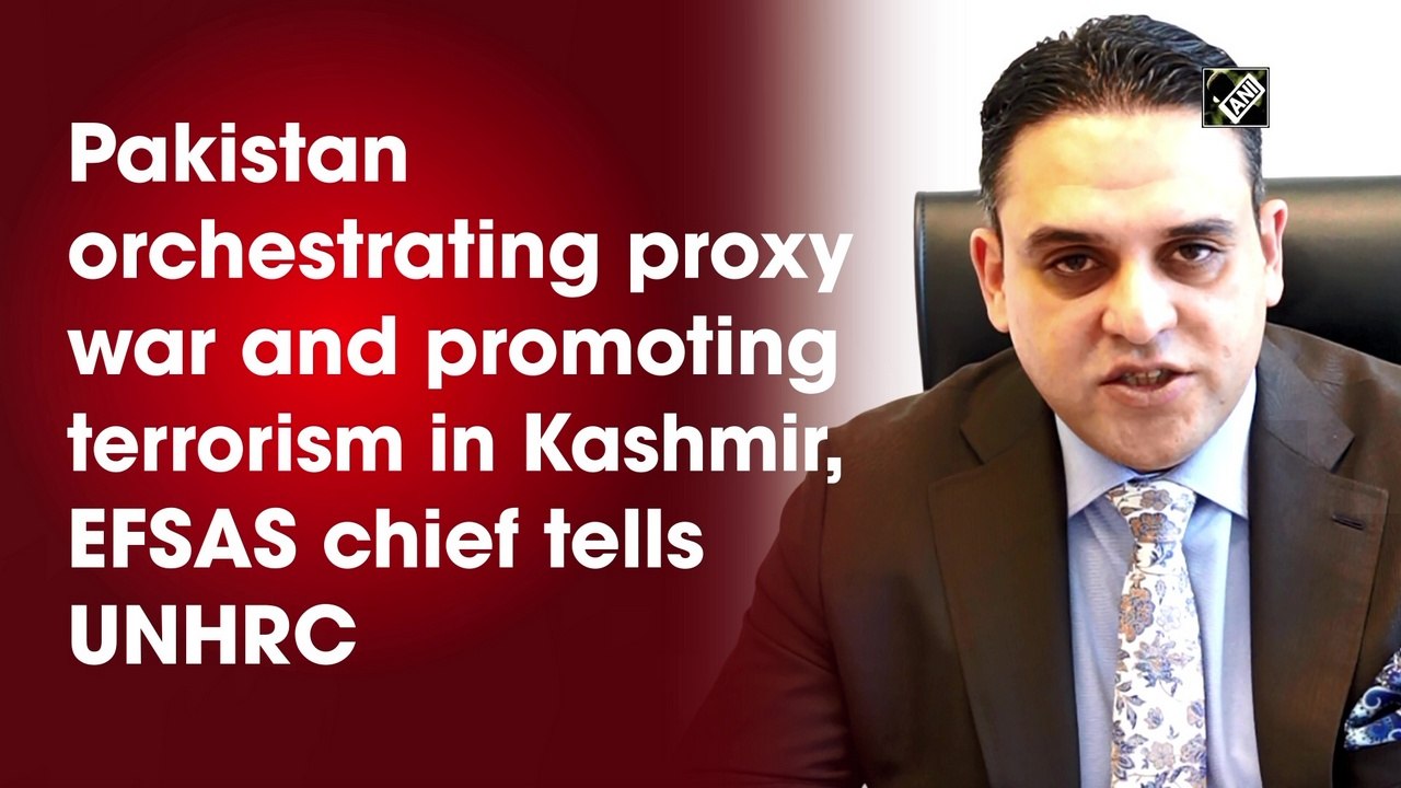 Pakistan orchestrating proxy war and promoting...