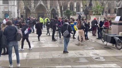 İngiltere'de polise yeni yetkiler veren tasarı protesto edildi