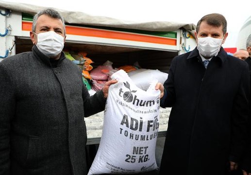 Sivas'ta çiftçilere 8,5 milyon liralık tohum dağıtıldı